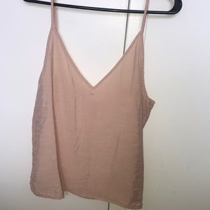 Lacausa silk slip tank